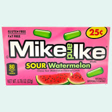 MIKE & IKE - SOUR WATERMELON - THEATRE BOX