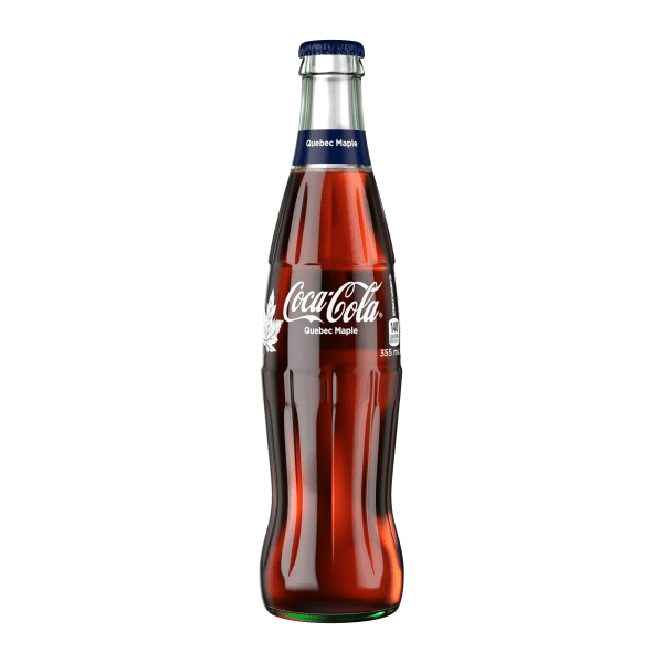 Coca-Cola Quebec Maple Glass Bottle