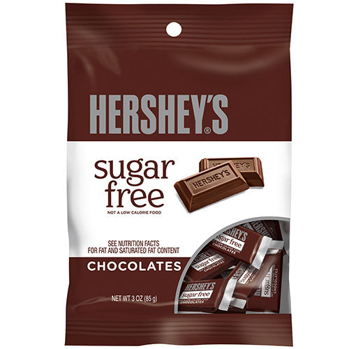 HERSHEY'S SUGAR FREE MILK CHOCOLATE