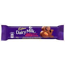 Dairy Milk Fruit and Nut Chocolate Bar
